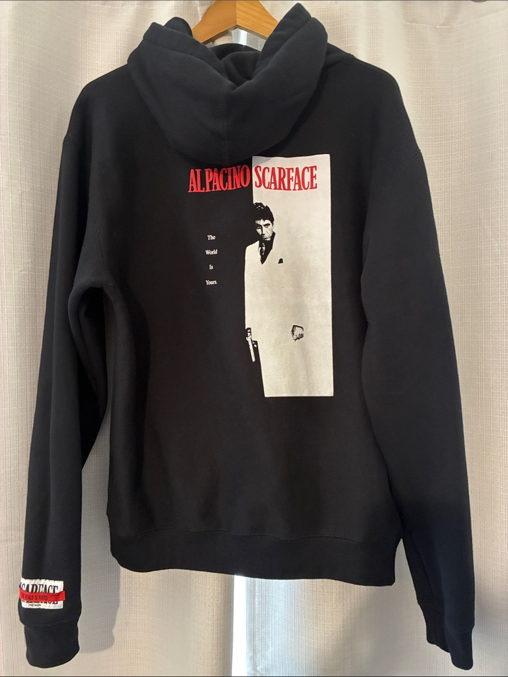 Scarface Al Pacino Graphic Hoodie Shoe Palace Tony Montana L